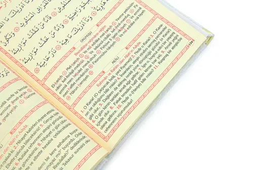 Çeyizlik Taşlı Zikirmatik Yasin Kitabı Dini Hediyelik Gelin Bohça Seccade Seti Beyaz - 8