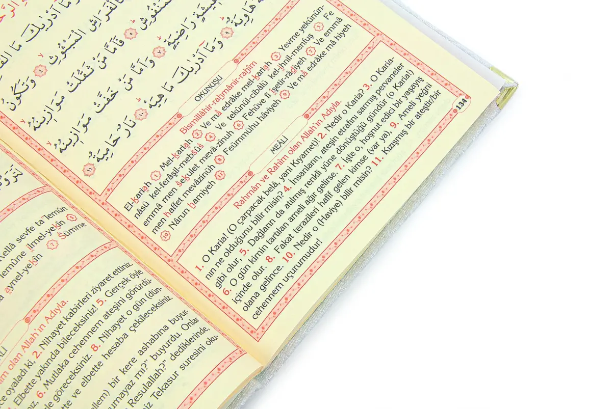 Çeyizlik Taşlı Zikirmatik Yasin Kitabı Dini Hediyelik Gelin Bohça Seccade Seti Beyaz - 8