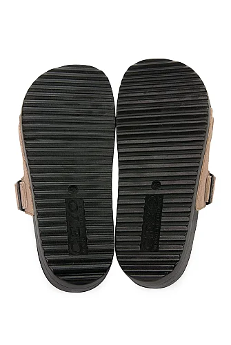 Ceyo Casual Bahama-10 Ortopedik Ayarlanabilir Tokalı Hac Umre Terlik - RK-557 - Krem - 8