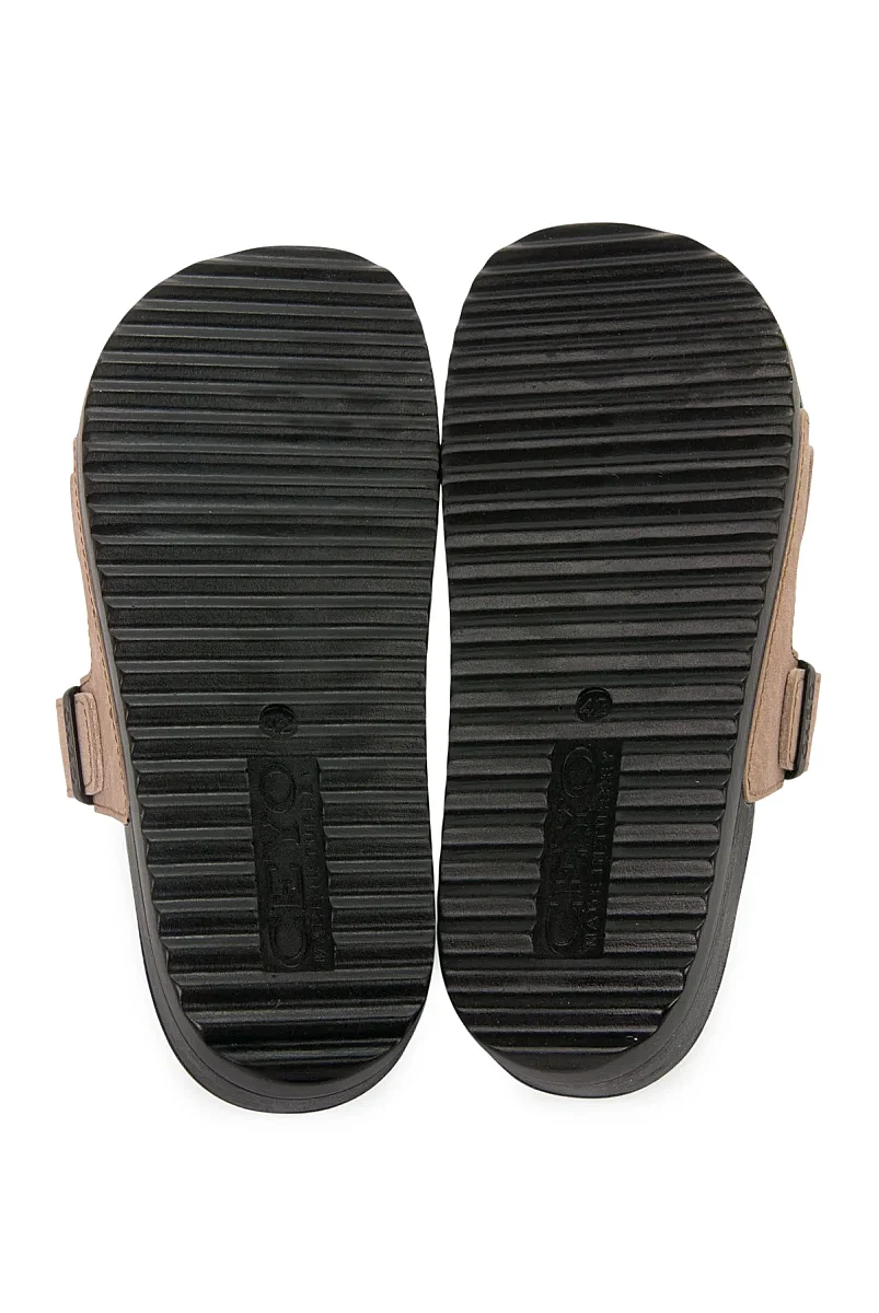 Ceyo Casual Bahama-10 Ortopedik Ayarlanabilir Tokalı Hac Umre Terlik - RK-557 - Krem - 8
