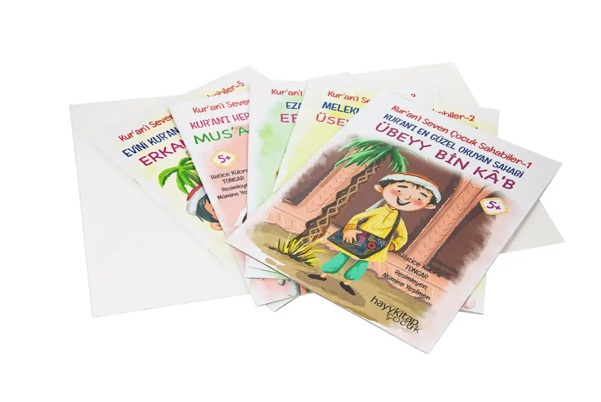Children Companions Who Love The Qur'an Set of 5 - Hatice Kübra Tongar - 2