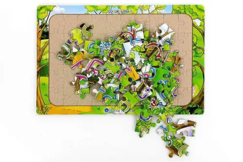 Çocuk Elifbası Kurân Harfleri Yapboz-1126 - 5