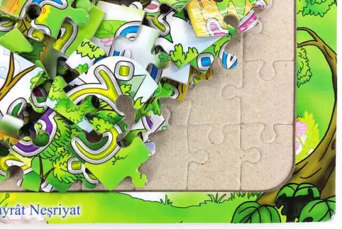 Çocuk Elifbası Kurân Harfleri Yapboz-1126 - 7