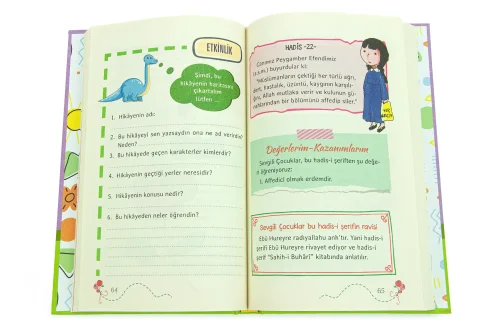 Çocuklar İçin Hadis - Dini Eğitici Kitap - 3