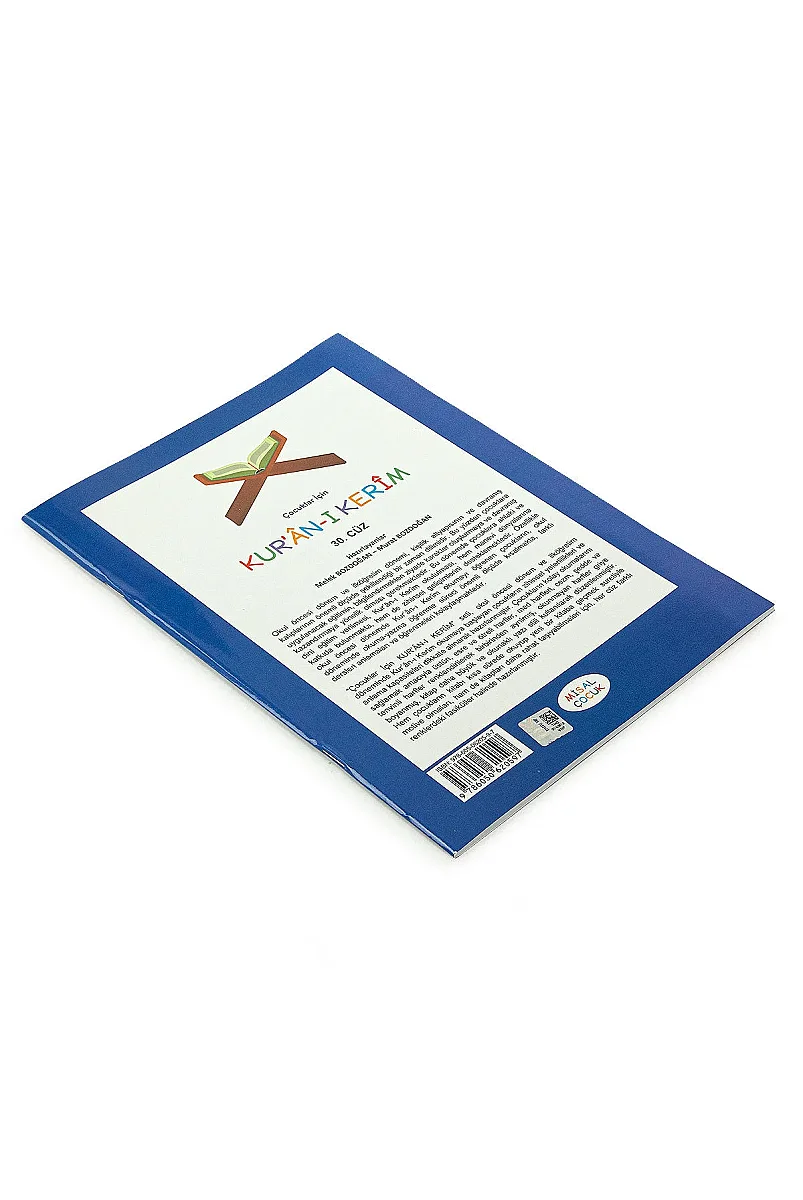 Çocuklar İçin Kuranı Kerim 30. Cüz – Bilgisayar Hatlı Kolay Okunan Elifba Destekli Kuran – Lacivert - 5