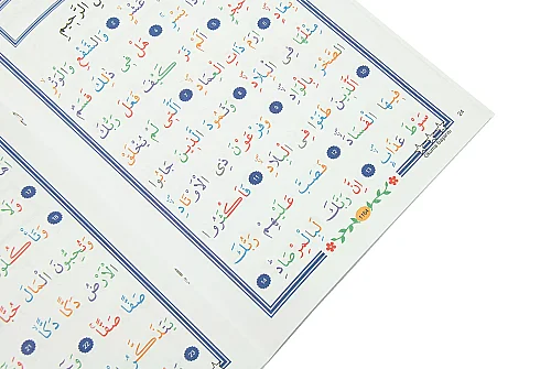 Çocuklar İçin Kuranı Kerim 30. Cüz – Bilgisayar Hatlı Kolay Okunan Elifba Destekli Kuran – Lacivert - 4