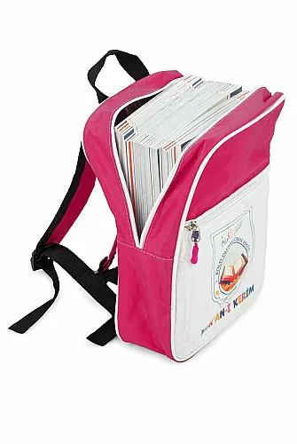 Çocuklara Kuranı Kerim 30 Cüz Set Çantalı – Kolay Okunan Renkli Elifba Hatlı - Pembe - 5