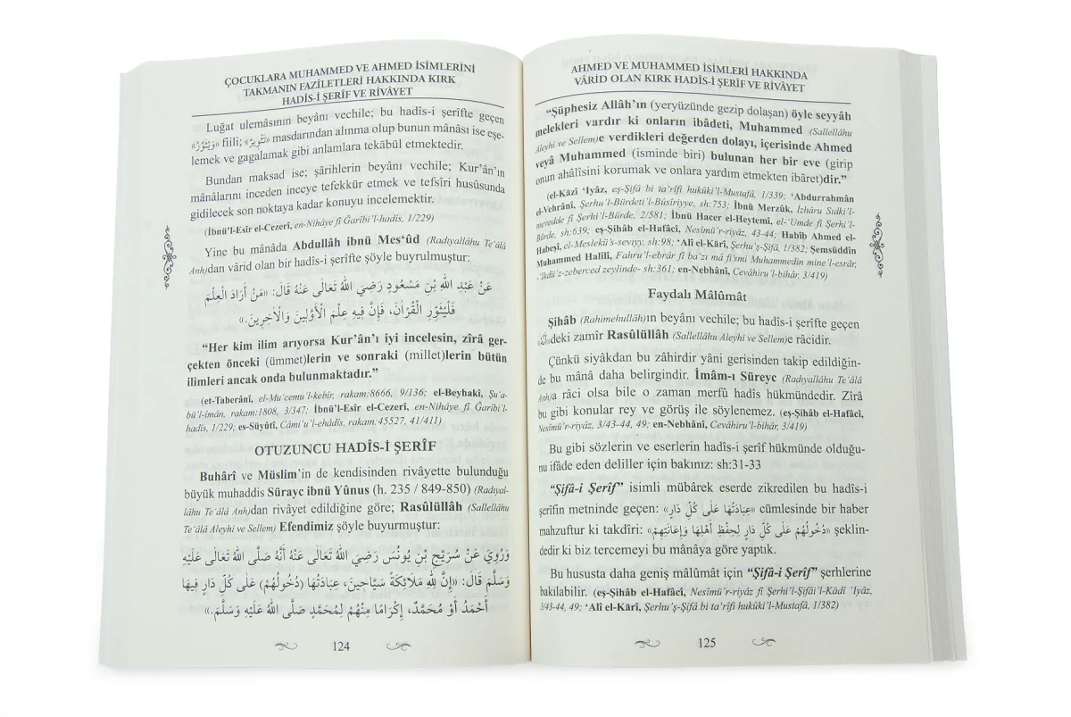Çocuklara Muhammed Ve Ahmed İsimlerini Takmanın Faziletleri – Kırk Hadis-i Şerif Ve Rivayet - 3