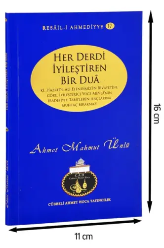 Cübbeli Ahmed Hoca Her Derdi İyileştiren Bir Dua Kitabı-1145 - 1