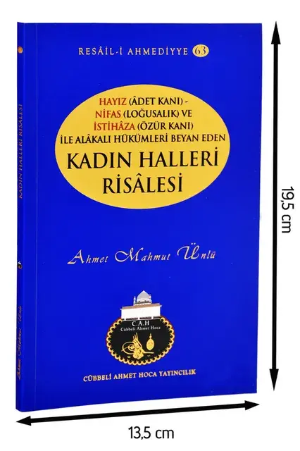 Cübbeli Ahmed Hoca Kadın Halleri Risalesi-1130 - 1
