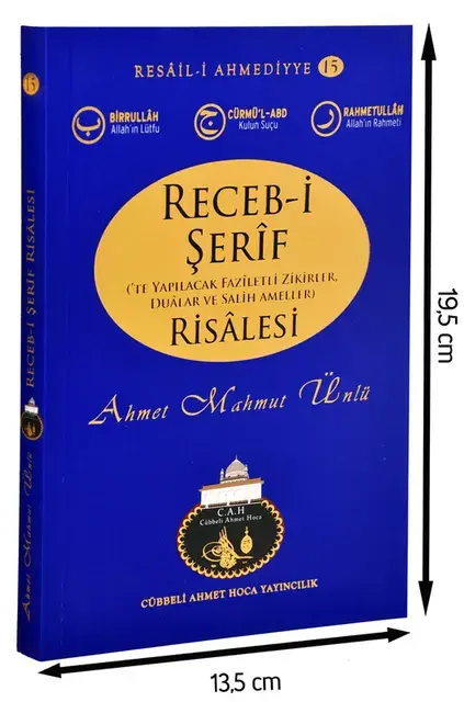 Cübbeli Ahmed Hoca Recebi Şerif Risalesi -1141 - 2