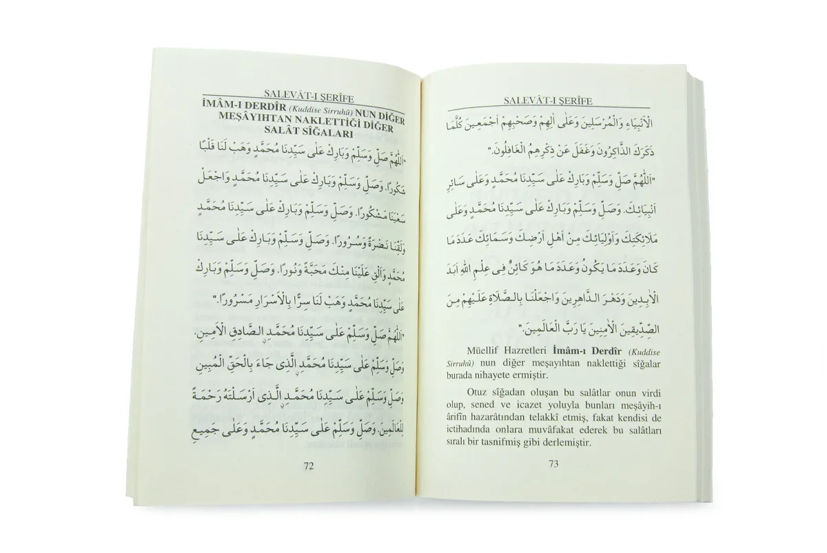 Cübbeli Ahmed Hoca Salavatı Şerife Kitabı-1181 - 3