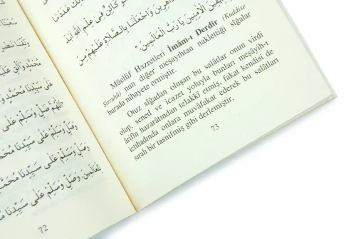 Cübbeli Ahmed Hoca Salavatı Şerife Kitabı-1181 - 4