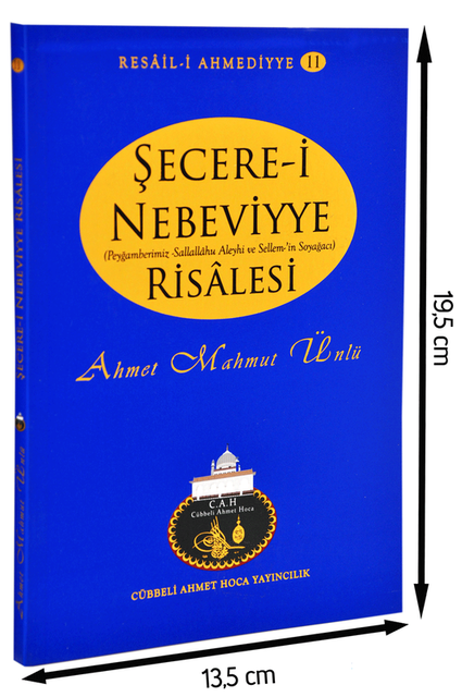 Cübbeli Ahmed Hoca Şecere-i Nebeviyye Kitabı-1166