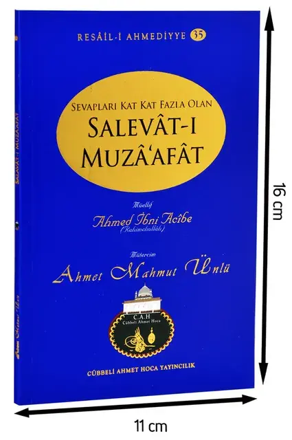 Cübbeli Ahmet Hoca Salavat Book of Muza'afat-1162 - 2