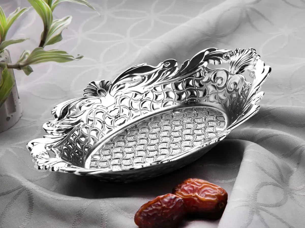 Damla Hediyelik Tas - Gümüş - 1