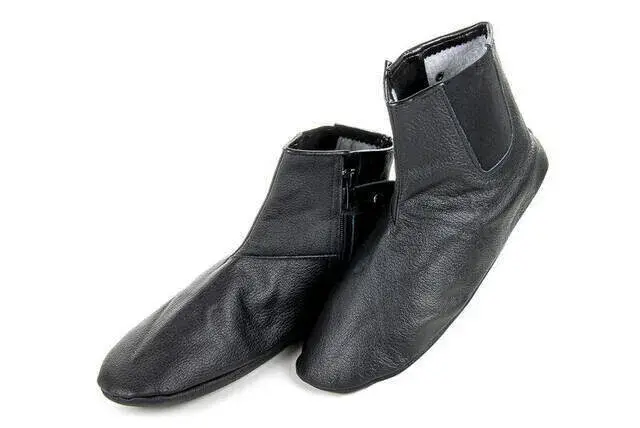 Dana Derisi Kalın Astarlı Mest – Fermuarlı, Dış Lastikli ve Düğmeli - 1