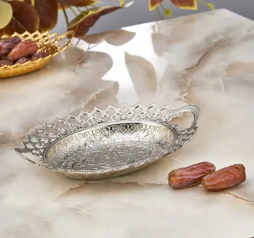 Dantel Hediyelik ve Sergilik Tas - Gümüş 