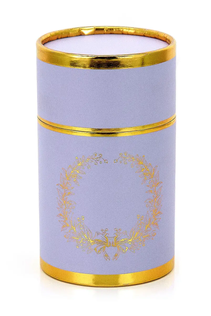Dear Mother, A Special Cylinder Box Set with Prayer Rugs and a Pearl Rosary - Lilac Color - 4