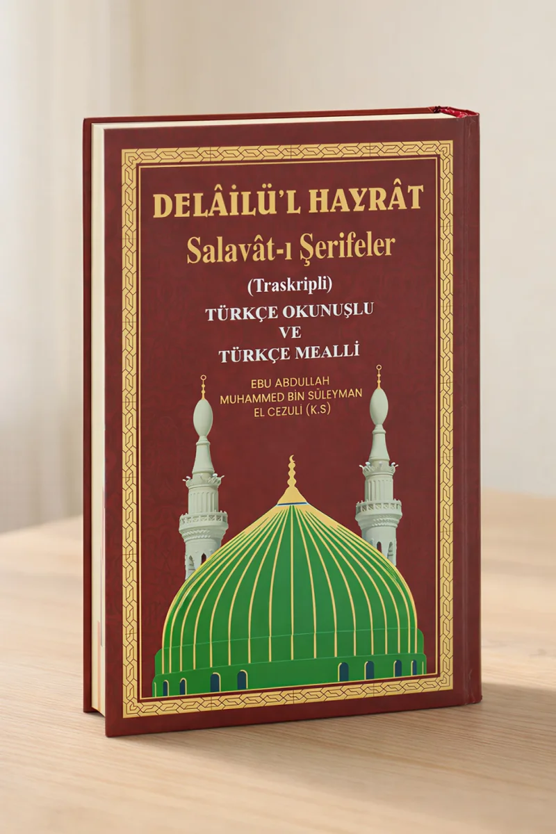 Delailül Hayrat Salavatı Şerifeler Ciltli Türkçe Okunuşlu ve Mealli - 1