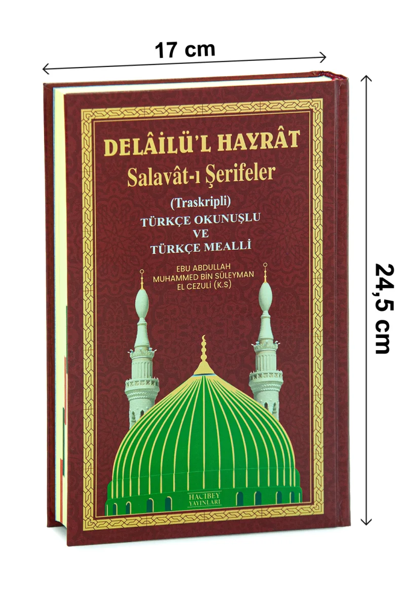 Delailül Hayrat Salavatı Şerifeler Ciltli Türkçe Okunuşlu ve Mealli - 7
