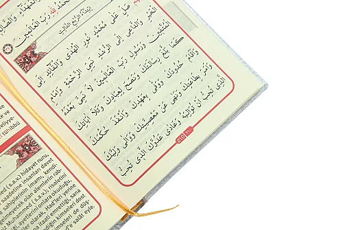 Delailül Hayrat Salavatı Şerifeler (Türkçe Okunuşlu, Mealli, Çanta Boy) - Beyaz - 5