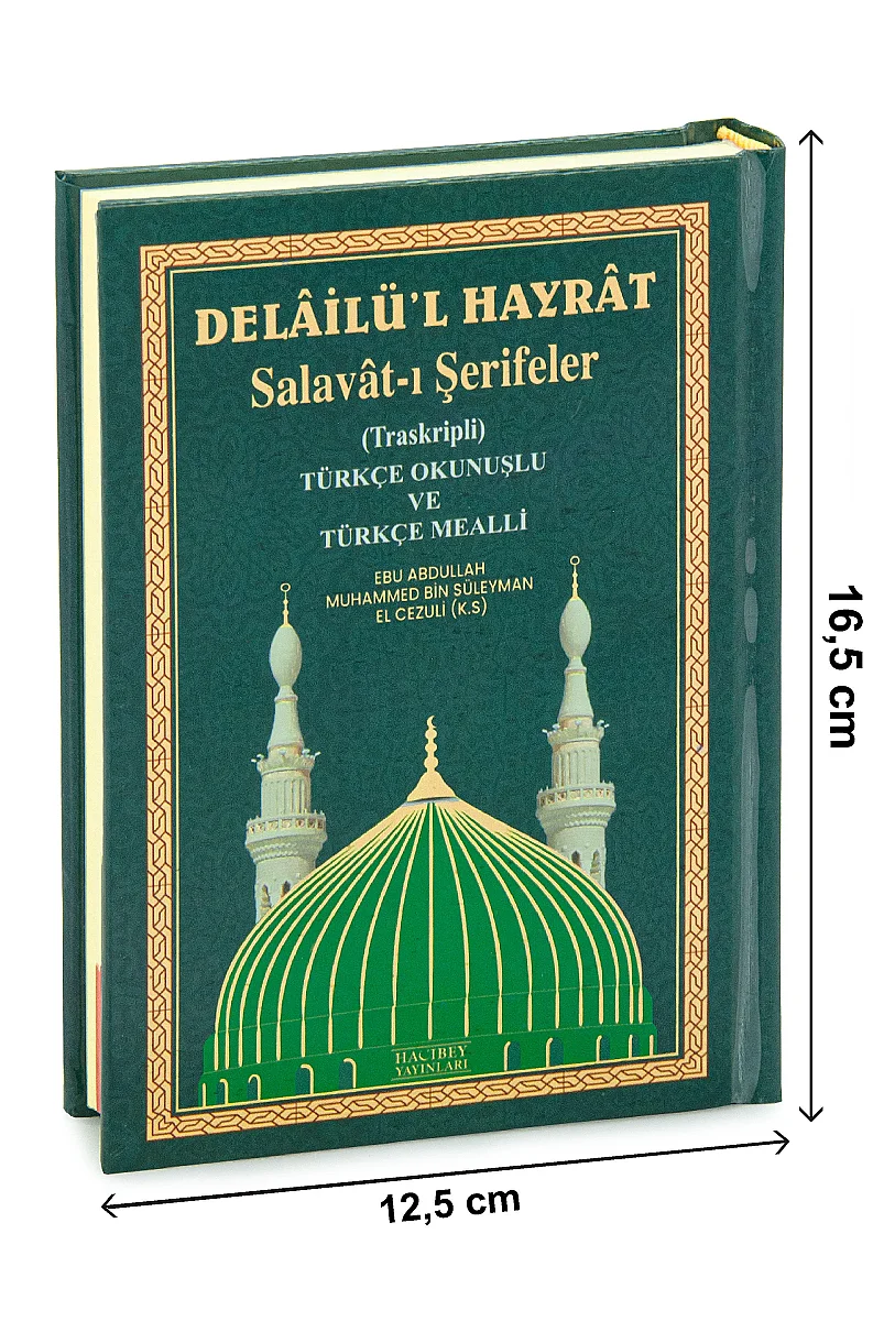 Delailül Hayrat Salavatı Şerifeler (Türkçe Okunuşlu, Mealli, Çanta Boy) - Yeşil - 2