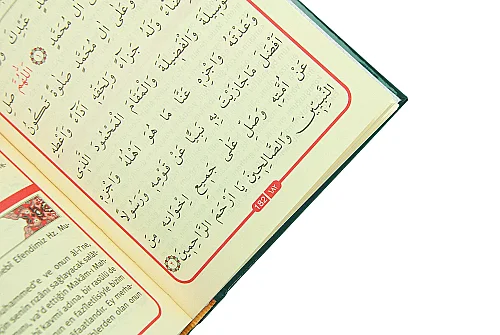 Delailül Hayrat Salavatı Şerifeler (Türkçe Okunuşlu, Mealli, Çanta Boy) - Yeşil - 5