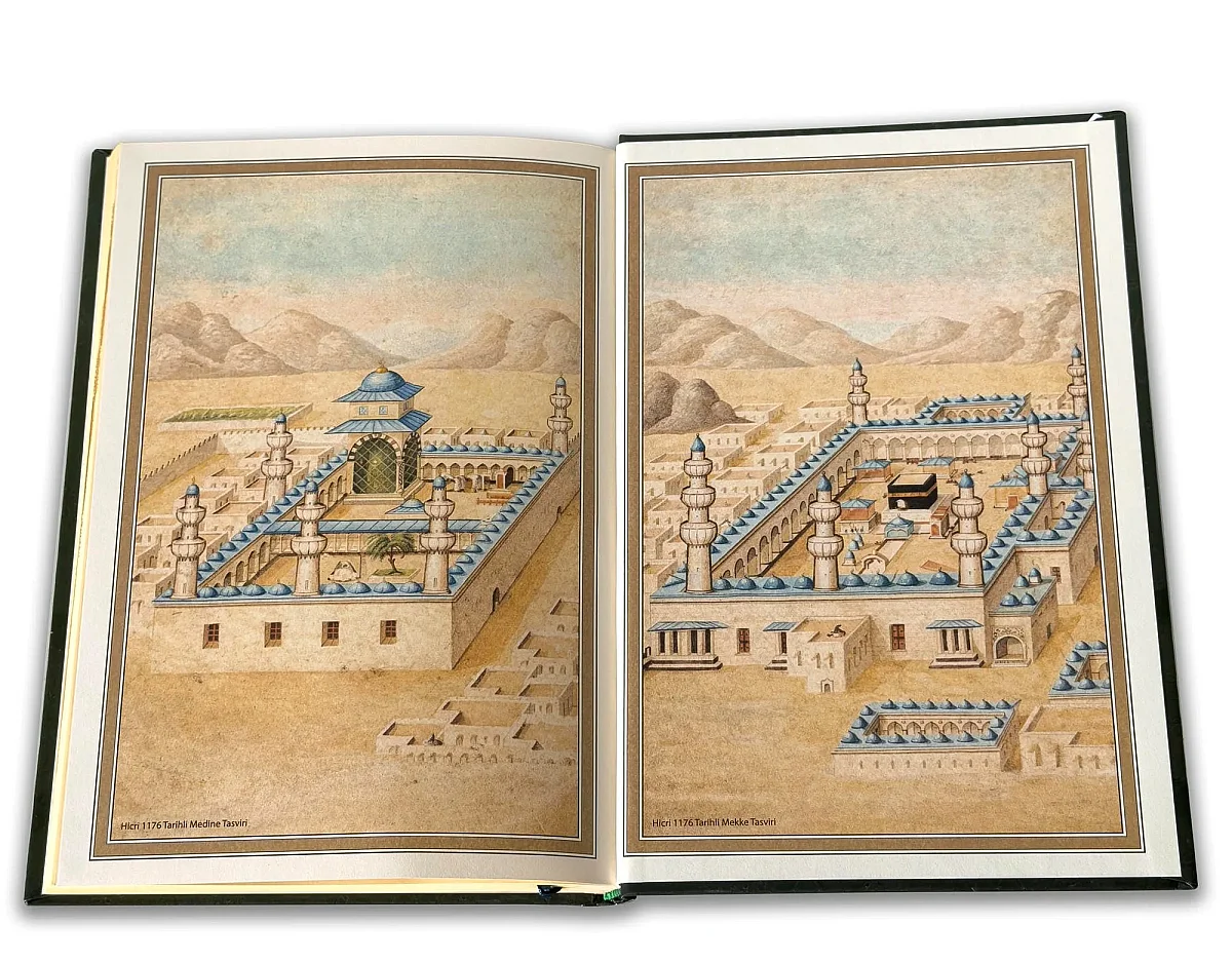 Delailül Hayrat - Salavatı Şerifeler ve Günlük Dualar, Satırarası Okunuşu ve Tercümeli (Orta Boy) - 4