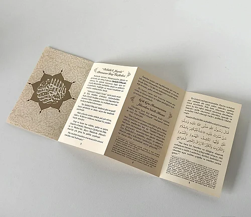 Delailül Hayrat - Salavatı Şerifeler ve Günlük Dualar, Satırarası Okunuşu ve Tercümeli (Orta Boy) - 6