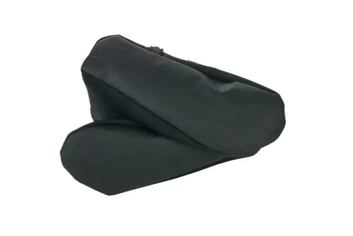 Deri Tabanlı Fermuarlı Termal Mest, Su Geçirmez Abdest Çorap - 5