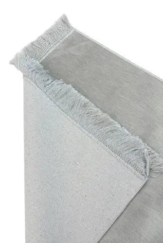 Desensiz Kadife Seccade Gri - 2