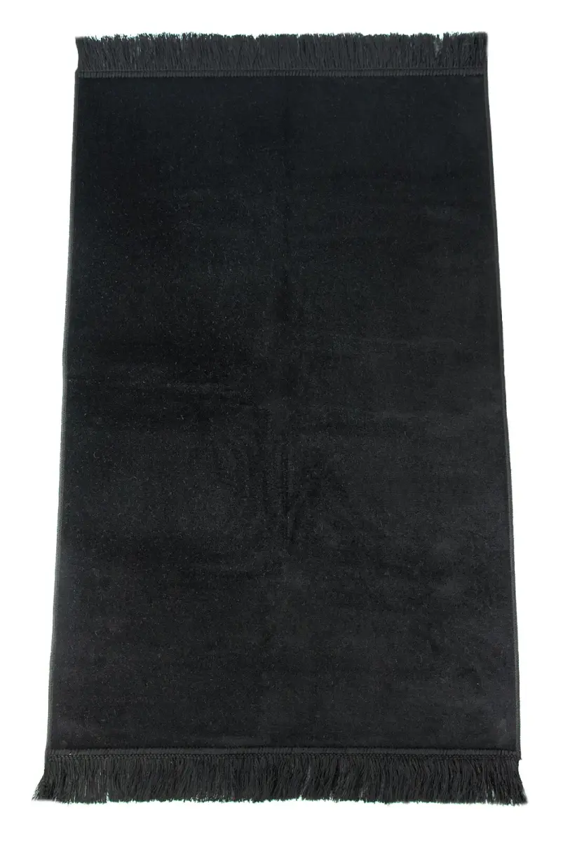 Desensiz Kadife Seccade Siyah - 1