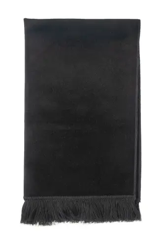 Desensiz Kadife Seccade Siyah - 4