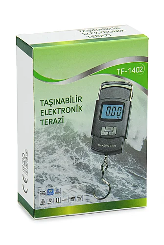 Pratik Dijital Bavul ve Valiz Terazisi (50 Kg Kapasiteli - TF-1402) - TF-1402 (1)