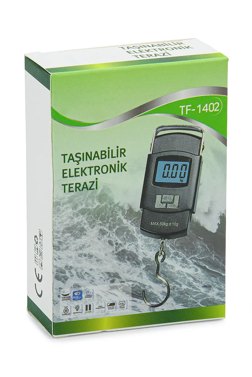 Pratik Dijital Bavul ve Valiz Terazisi (50 Kg Kapasiteli - TF-1402) - 2