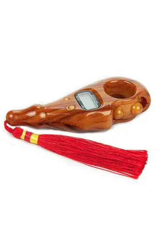 Dijital Tespih Boncuklu Yeni Nesil Zikirmatik Tespihmatik - Kahverengi - ihvanonline (1)