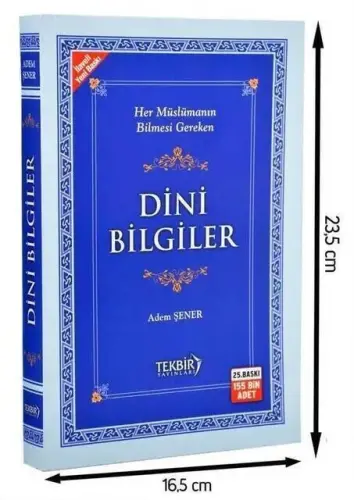 Dini Bilgiler - Karton Kapak-1423 - 1