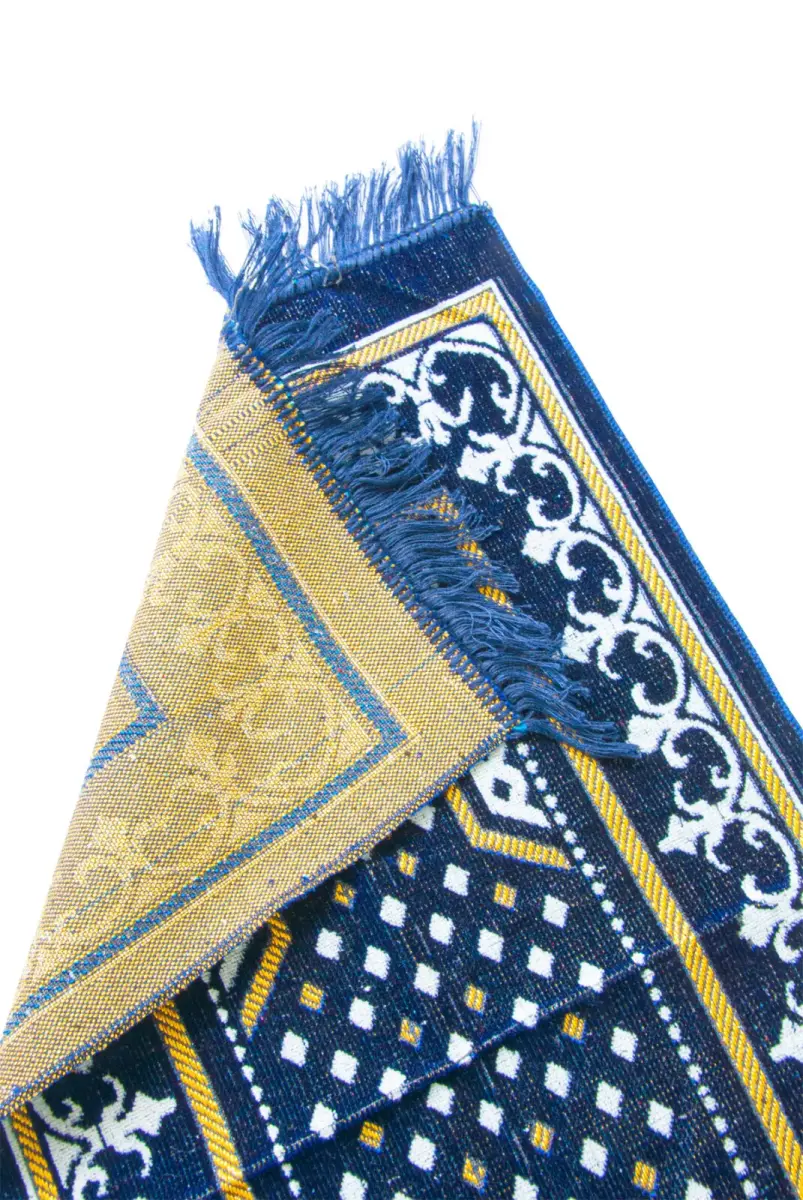 Dodya Kadife Çocuk Seccadesi - Lacivert - 2