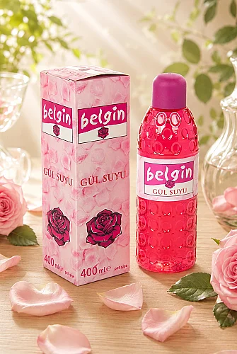 Doğal Gülsuyu 400 ml – %100 Saf Gül Suyu Yüz ve Cilt Bakımı İçin - 1