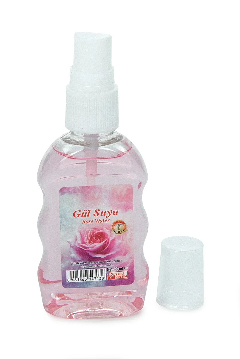 Doğal Gülsuyu Sprey 50 ml – %100 Saf Gül Suyu Yüz ve Cilt Bakımı İçin - 4