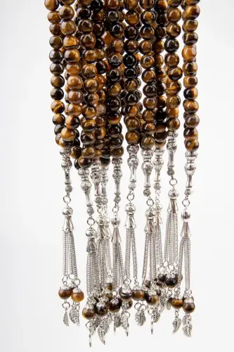 Doğal Kaplangözü Taşı 99lu Tesbih - ihvanonline (1)