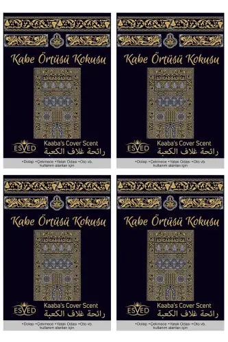Dolap Ve Çekmece Kokusu Kabe Örtüsü Kokusu - 4 Adet 