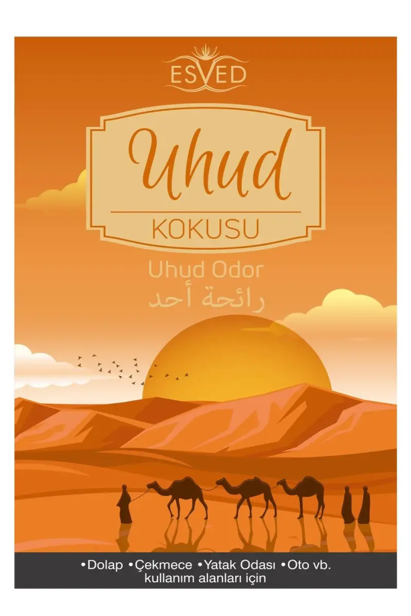Dolap Ve Çekmece Kokusu Uhud Kokusu - 4 Adet - 2
