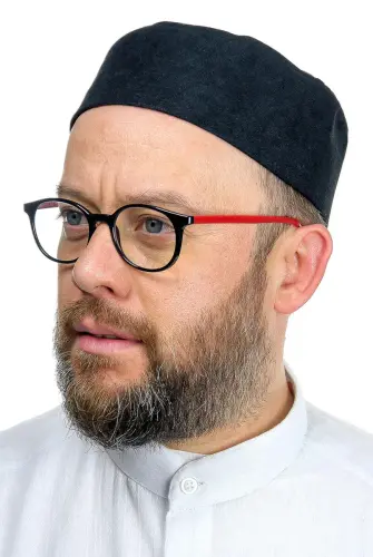 Domed Hard Molded Cap - Black - ihvanonline (1)