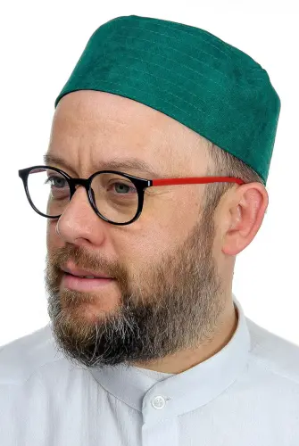 Domed Hard Molding Cap - Green - ihvanonline (1)