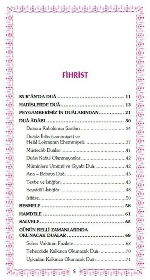 Dualar ve Zikirler - 2