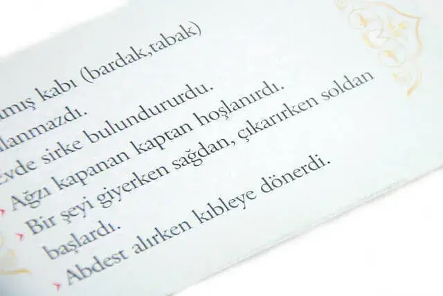 Efendimiz (S.A.V.) Sünnetlerinden Bir Demet - 1111 - 3