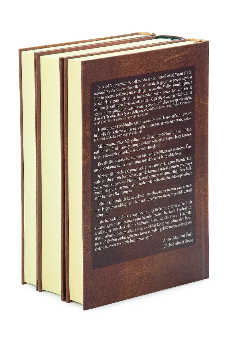 El Yazma Sohbetler - Mahmud Efendi Hazretleri - 3 Cilt Takım - 2