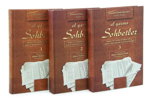 El Yazma Sohbetler - Mahmud Efendi Hazretleri - 3 Cilt Takım - 3